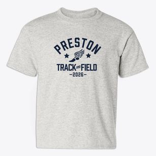 Preston Elementary School Track and Field Youth T-shirt