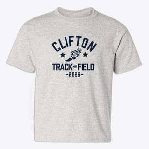 Clifton Elementary School Track and Field Youth T-shirt
