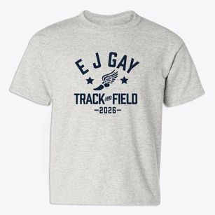 E J Gay Middle School Track and Field Youth T-shirt
