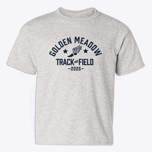 Golden Meadow Upper Elementary School Track and Field Youth T-shirt