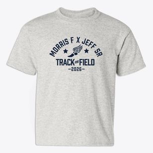 Morris F X Jeff Sr Elementary School Track and Field Youth T-shirt