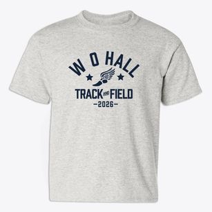 W O Hall Primary School Track and Field Youth T-shirt