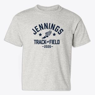 Jennings West End Elementary School Track and Field Youth T-shirt