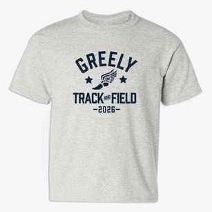 Greely Junior High School Track and Field Youth T-shirt