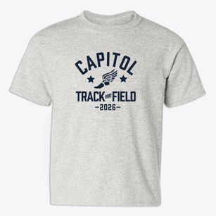 Capitol Christian Academy Track and Field Youth T-shirt