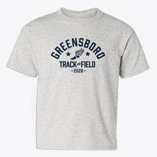 Greensboro Elementary School Track and Field Youth T-shirt