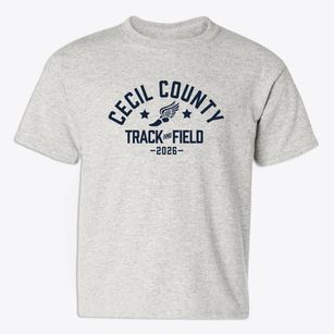 Cecil County School Of Technology Track and Field Youth T-shirt