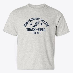 Montgomery Village Middle School Track and Field Youth T-shirt