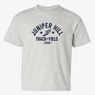 Juniper Hill Elementary School Track and Field Youth T-shirt