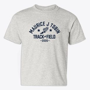 Maurice J Tobin Elementary School Track and Field Youth T-shirt