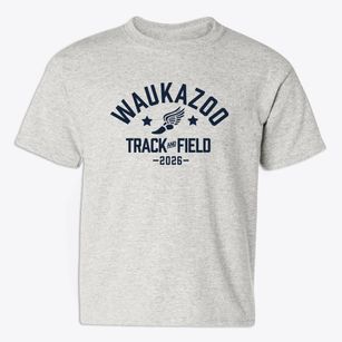 Waukazoo Elementary School Track and Field Youth T-shirt