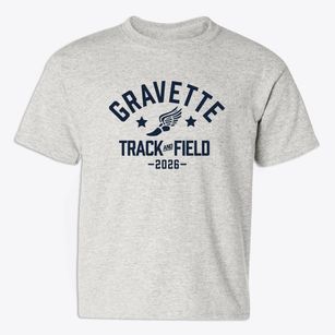 Gravette High School Track and Field Youth T-shirt