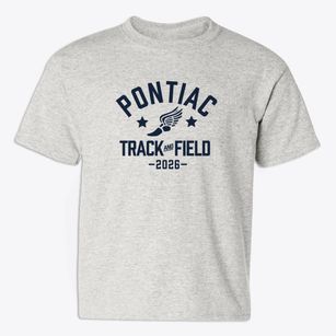 Pontiac Public School Academy Track and Field Youth T-shirt