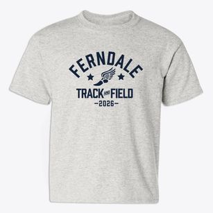 Ferndale Middle School Track and Field Youth T-shirt