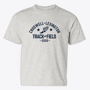Croswell-lexington High School Track and Field Youth T-shirt