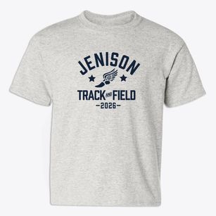 Jenison Christian Upper School Track and Field Youth T-shirt
