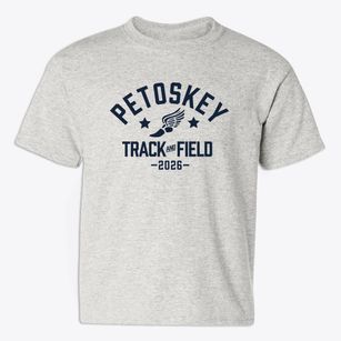 Petoskey Montessori Elementary School Track and Field Youth T-shirt