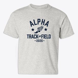 Alpha Montessori School Track and Field Youth T-shirt