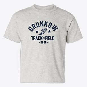Brunkow Elementary School Track and Field Youth T-shirt