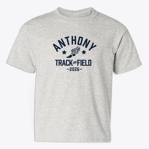 Anthony Middle School Track and Field Youth T-shirt