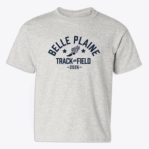 Belle Plaine Elementary School Track and Field Youth T-shirt