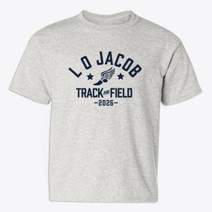 L O Jacob Elementary School Track and Field Youth T-shirt
