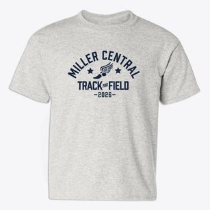 Miller Central Elementary School Track and Field Youth T-shirt