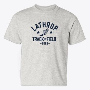 Lathrop Accelerated Elementary School Track and Field Youth T-shirt