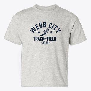 Webb City Middle School Track and Field Youth T-shirt
