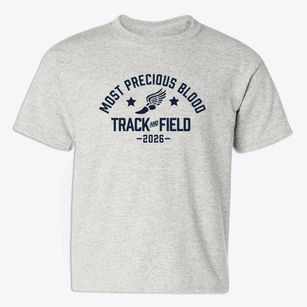 Most Precious Blood School Track and Field Youth T-shirt