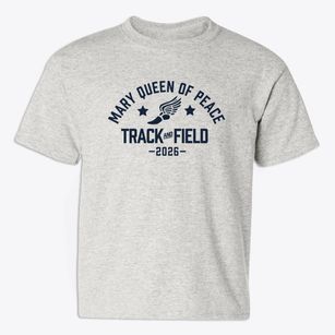 Mary Queen Of Peace School Track and Field Youth T-shirt