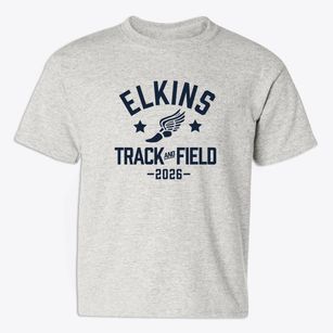 Elkins Elementary School Track and Field Youth T-shirt