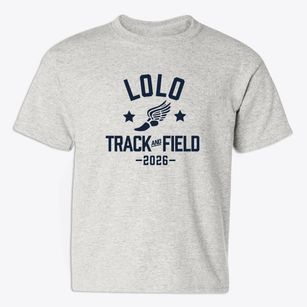 Lolo Elementary Middle School Track and Field Youth T-shirt
