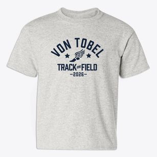 Von Tobel Middle School Track and Field Youth T-shirt