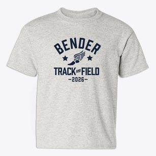 Bender Memorial Academy Track and Field Youth T-shirt