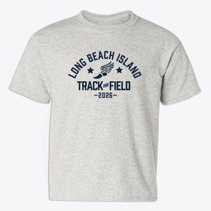 Long Beach Island Grade School Track and Field Youth T-shirt