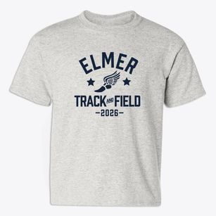 Elmer Elementary School Track and Field Youth T-shirt