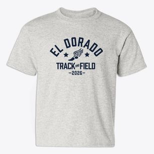 El Dorado Elementary School Track and Field Youth T-shirt
