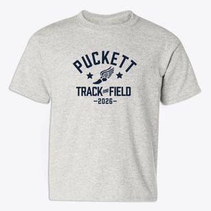 Puckett Elementary School Track and Field Youth T-shirt