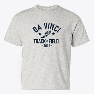 Da Vinci Track and Field Youth T-shirt