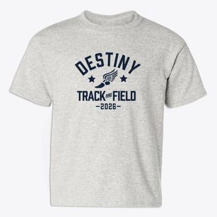 Destiny Christian School Track and Field Youth T-shirt