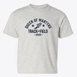 Queen Of Martyrs Parish Track and Field Youth T-shirt
