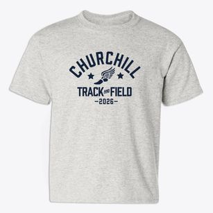 The Churchill School Track and Field Youth T-shirt