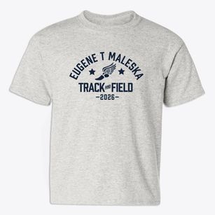 Is 174 Eugene T Maleska Track and Field Youth T-shirt