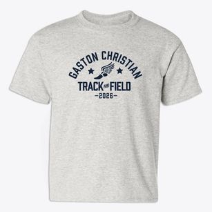 Gaston Christian School Track and Field Youth T-shirt