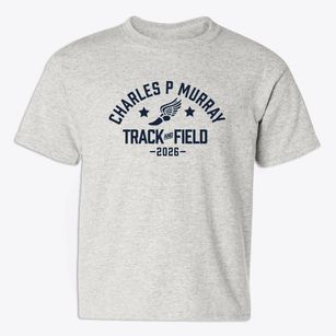 Charles P Murray Middle School Track and Field Youth T-shirt