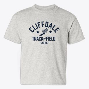 Cliffdale Classical Elementary School Track and Field Youth T-shirt