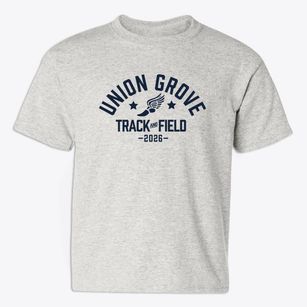 Union Grove Christian School Track and Field Youth T-shirt