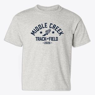 Middle Creek High School Track and Field Youth T-shirt