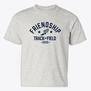 Friendship Christian School Track and Field Youth T-shirt